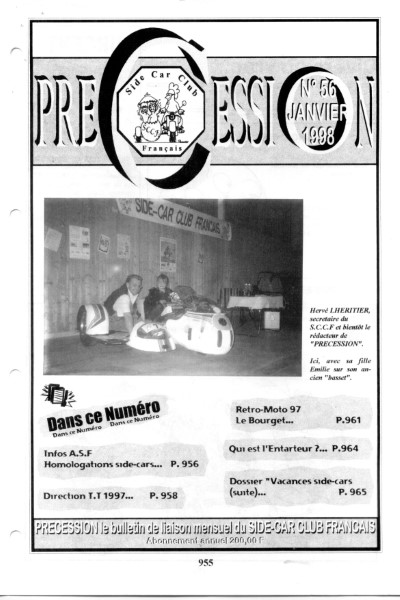 Lire la suite à propos de l’article Précession 1998